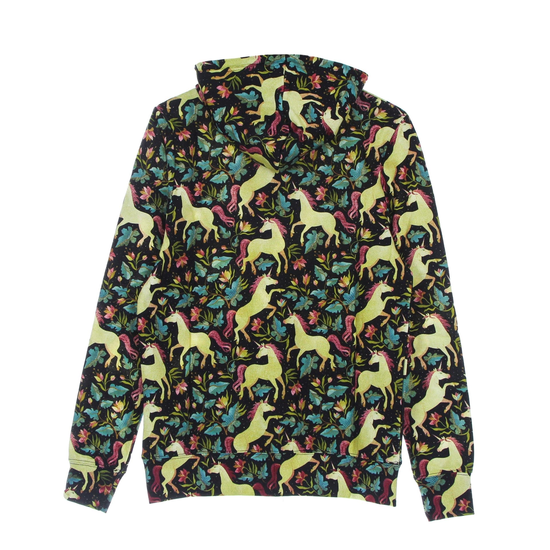 WESC Felpa Leggera Cappuccio Uomo Mike Unicorn Aop Hoodie Black da uomo in Felpe con cappuccio Drestige - Casamassima, commercioVirtuoso.it