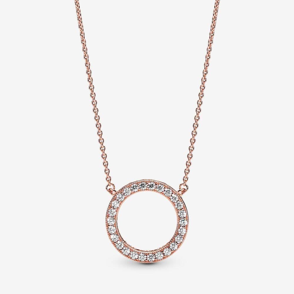 PANDORA - Collana Cerchio scintillante