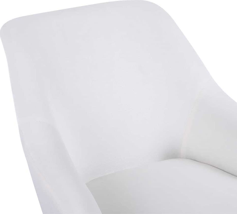 Poltrona Sedia Dondolo Relax Tessuto e Metallo Imbottita Design Moderno Crema in Sedie a dondolo Ecoprice.it - Avellino, commercioVirtuoso.it