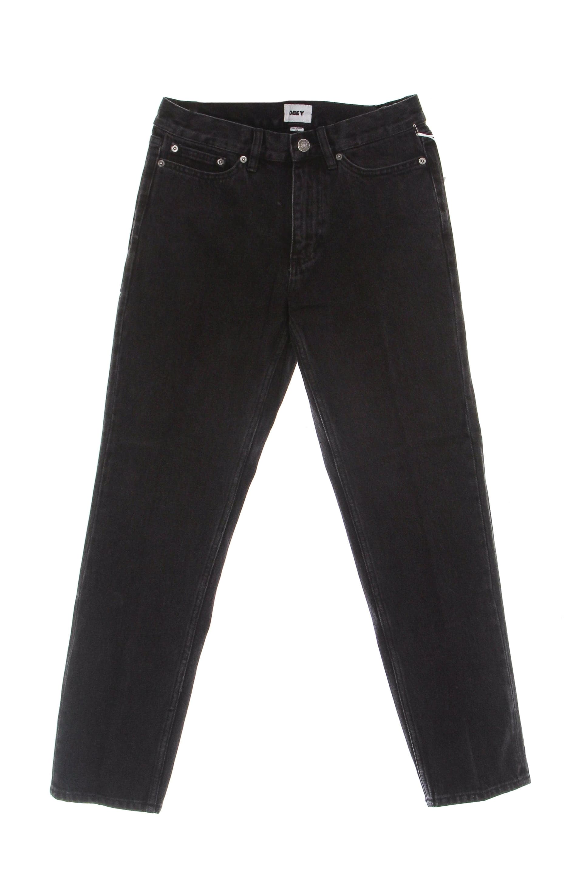 OBEY Jeans Uomo Bender Denim Pant Faded Black da uomo in Jeans Drestige - Casamassima, commercioVirtuoso.it
