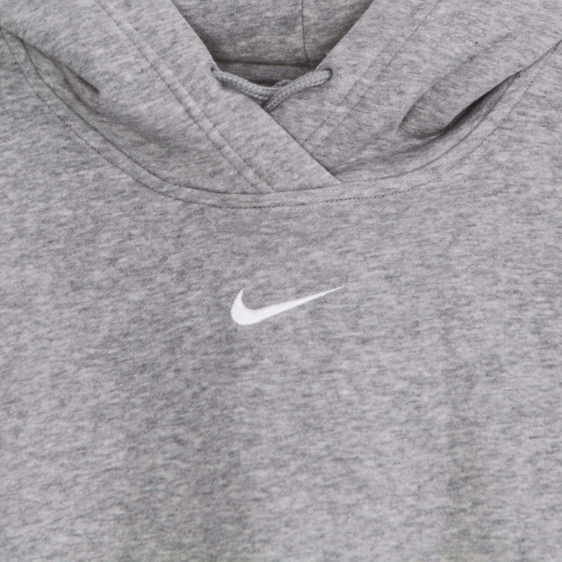 Nike Felpa Cappuccio Donna Essential Collection Fleece Hoodie Dk Grey Heather/base Grey/white da donna in Felpe con cappuccio Drestige - Casamassima, commercioVirtuoso.it