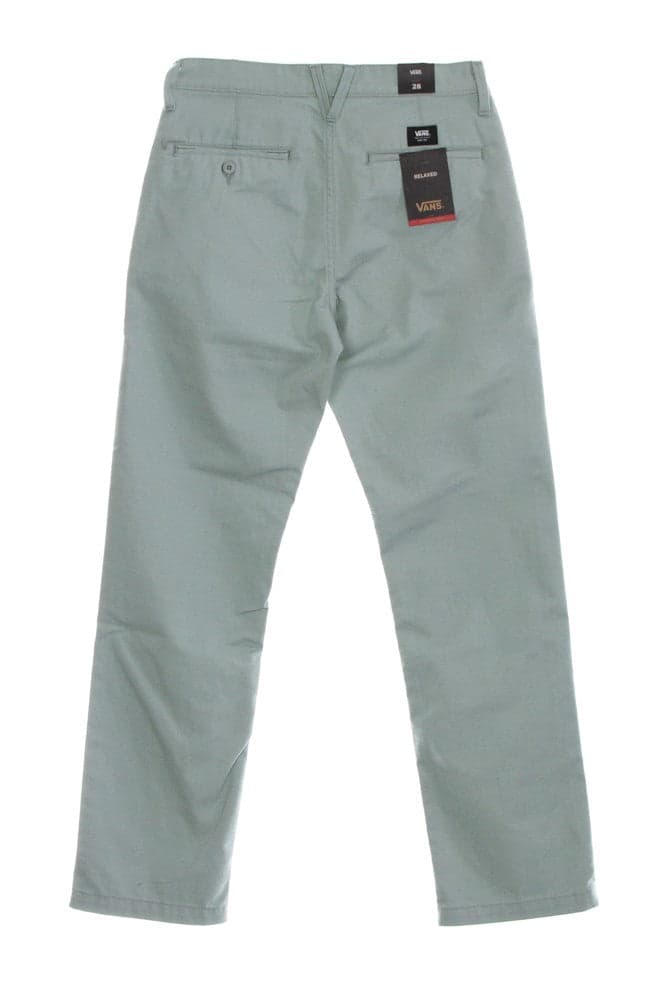 VANS Pantalone Lungo Uomo Authentic Chino Relaxed Pant Green Milieu da uomo in Pantaloni Drestige - Casamassima, commercioVirtuoso.it