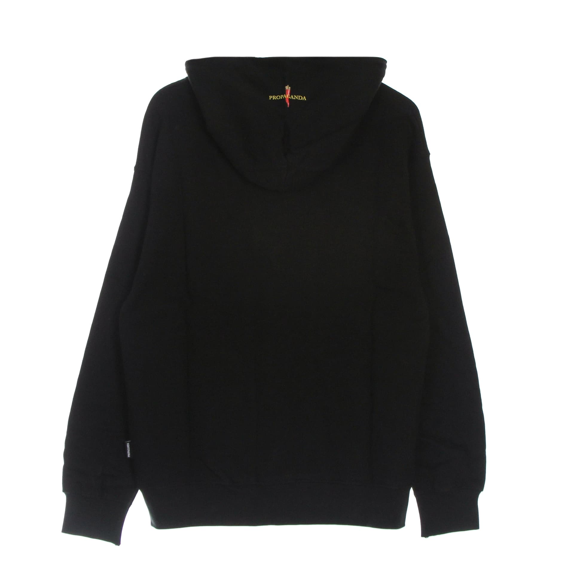 PROPAGANDA Felpa Leggera Cappuccio Uomo Parthenope Hoodie Black da uomo in Felpe con cappuccio Drestige - Casamassima, commercioVirtuoso.it