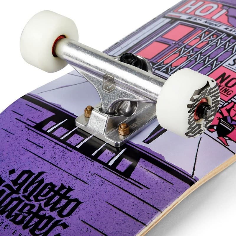 Skateboard GHETTOBLASTER GHETTO HOTEL POU   8.125" in Skateboard 3A Moda Mare Sport - Bellaria Igea Marina, commercioVirtuoso.it