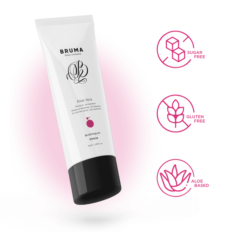 BRUMA - GEL SCORREVOLE ALOE VERA GUSTO BUBBLEGUM 100 ML in prodotto Desideria Shop - Latina, commercioVirtuoso.it