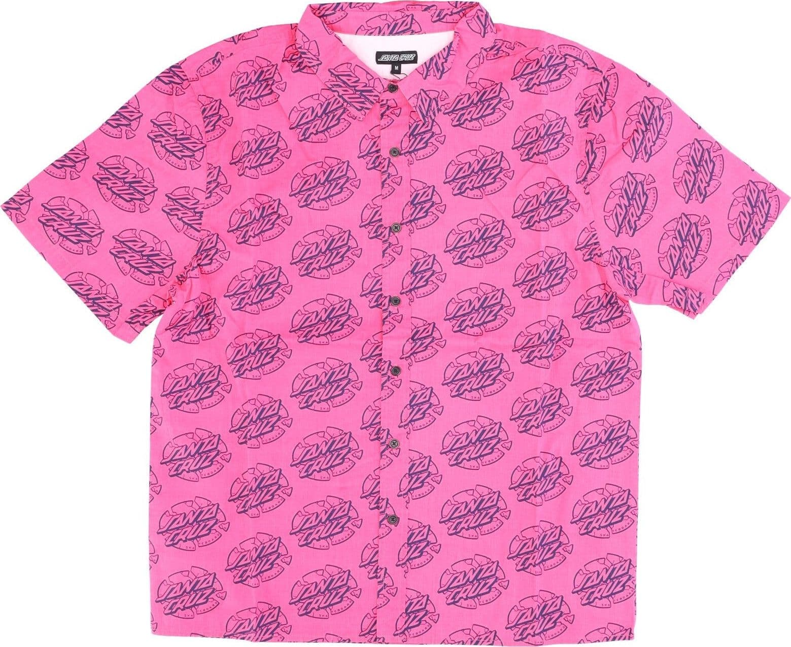 SANTA CRUZ Camicia Manica Corta Uomo Broken Dot Tee Hot Pink da uomo in T-shirt Drestige - Casamassima, commercioVirtuoso.it