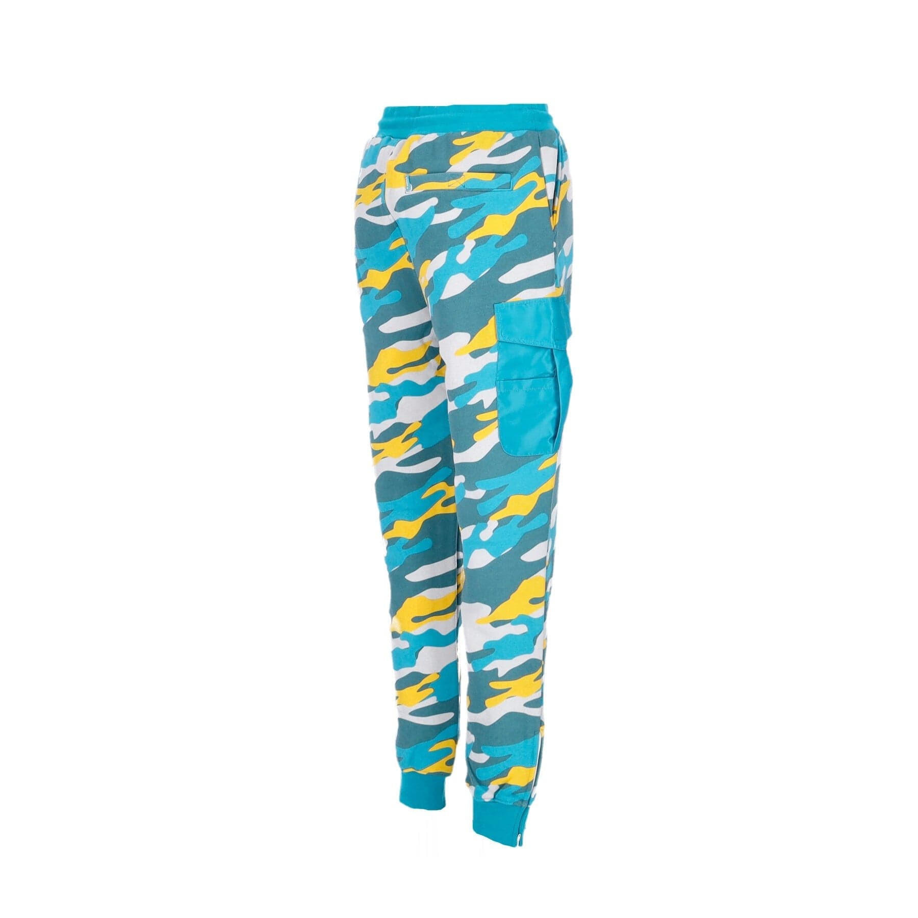 STAPLE Pantalone Tuta Felpato Uomo Underhill Camo Sweatpant Teal da uomo in Pantaloni sportivi Drestige - Casamassima, commercioVirtuoso.it