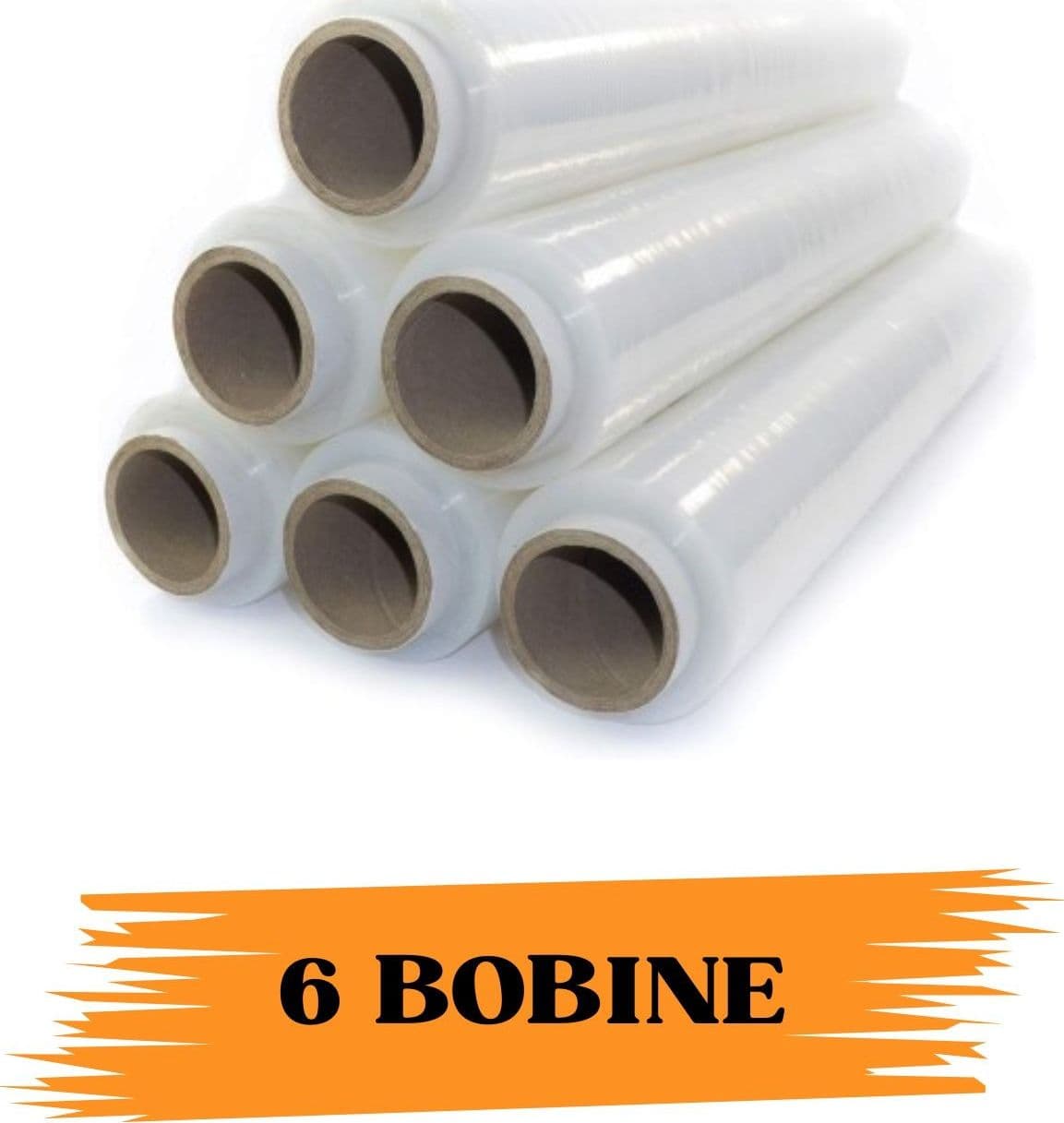 EcoPrice® Estensibile Imball Trasp 50cmx160m 6 Bobine in Pellicole estensibili Ecoprice.it - Avellino, commercioVirtuoso.it