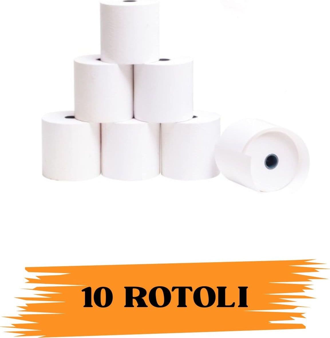 Rotolo Carta Termica 57mmx35mm 10 Rotoli EcoPrice® in Carta in rotoli Ecoprice.it - Avellino, commercioVirtuoso.it