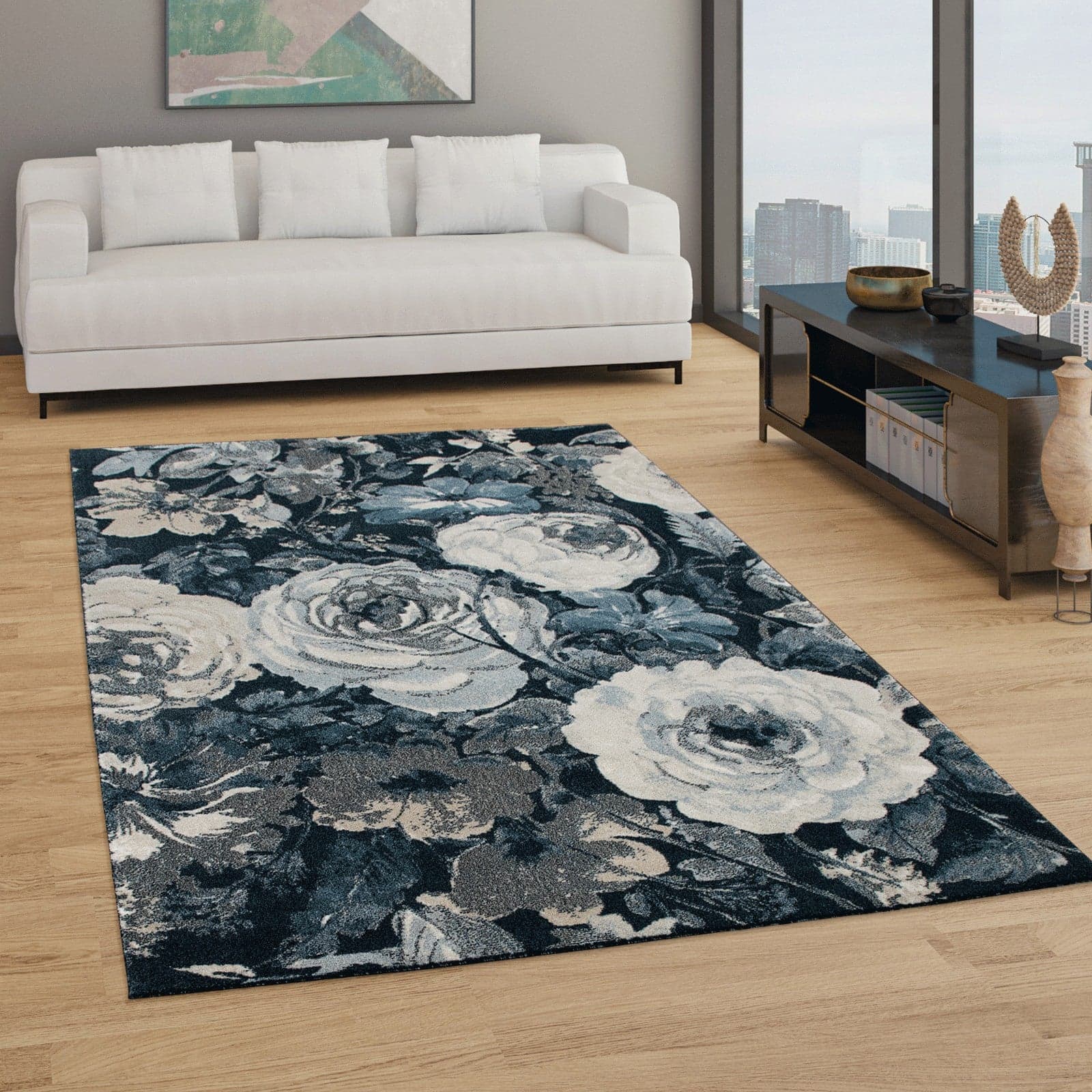 Tappeto Arredo a Pelo Corto Boho Colori Assortiti