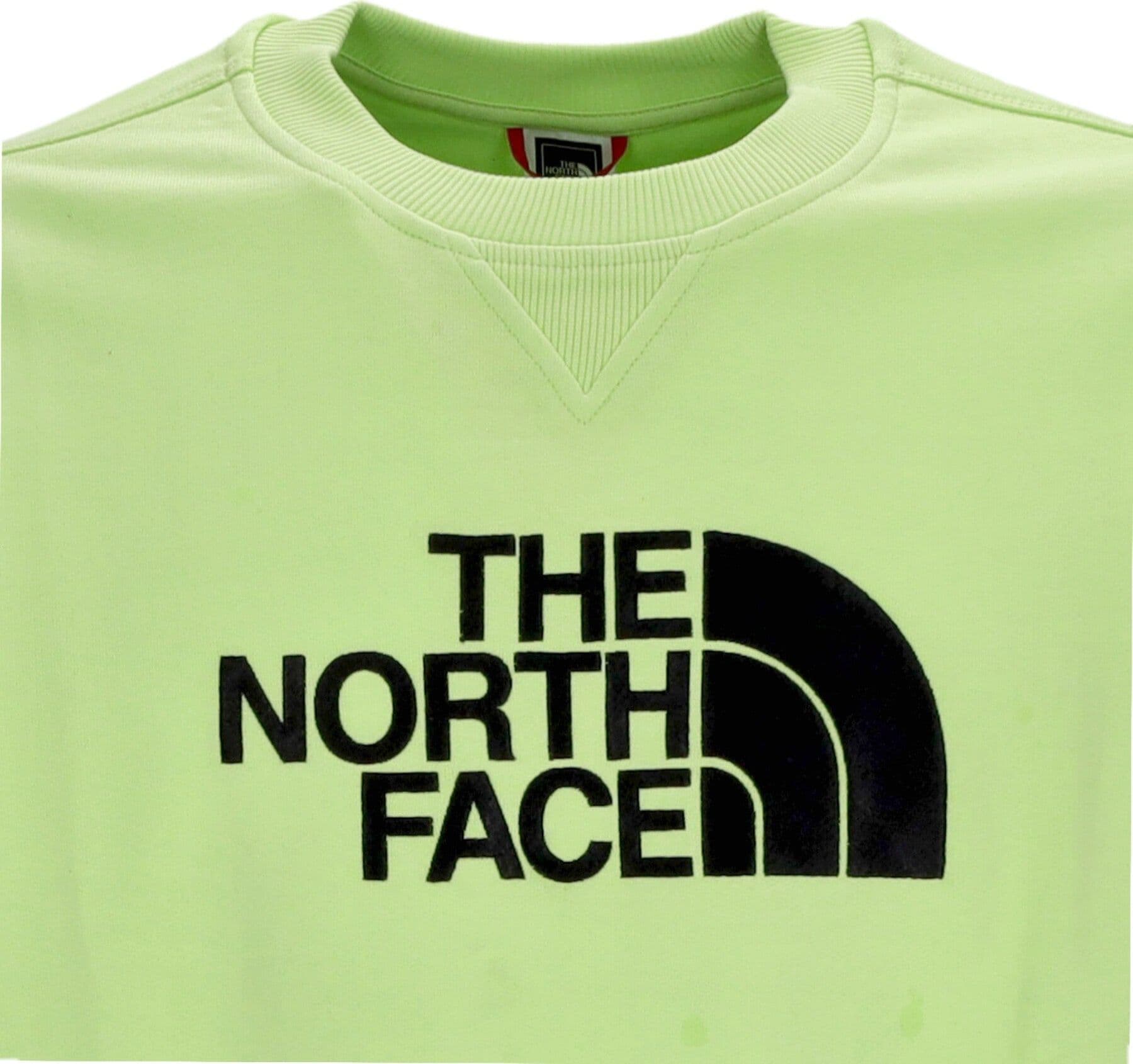 THE NORTH FACE Felpa Leggera Girocollo Uomo Drew Peak Crewnwck Light Sharp Green da uomo in Felpe con cappuccio Drestige - Casamassima, commercioVirtuoso.it