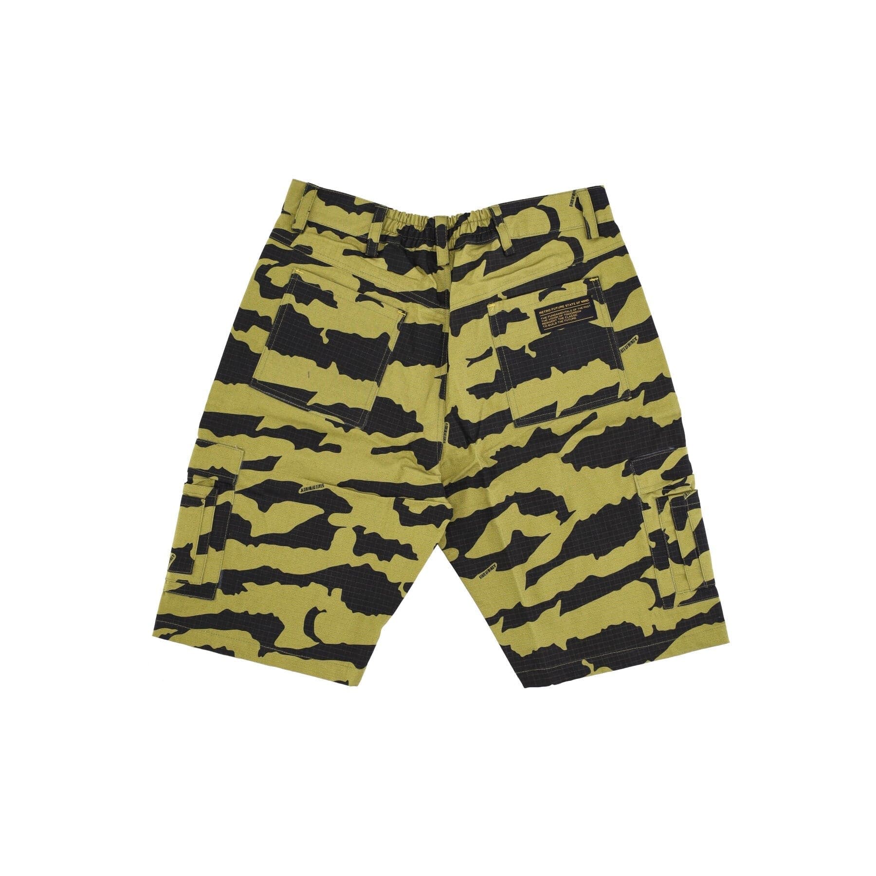 5TATE OF MIND Pantalone Corto Uomo Retrofuture Combat Shorts Military Camo da uomo in Pantaloncini Drestige - Casamassima, commercioVirtuoso.it