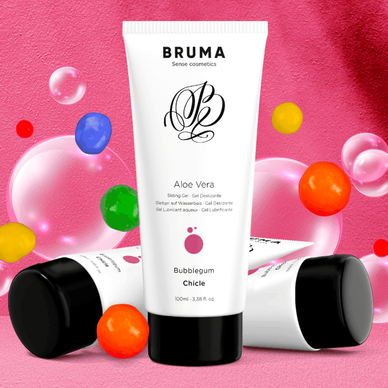 BRUMA - GEL SCORREVOLE ALOE VERA GUSTO BUBBLEGUM 100 ML in prodotto Desideria Shop - Latina, commercioVirtuoso.it