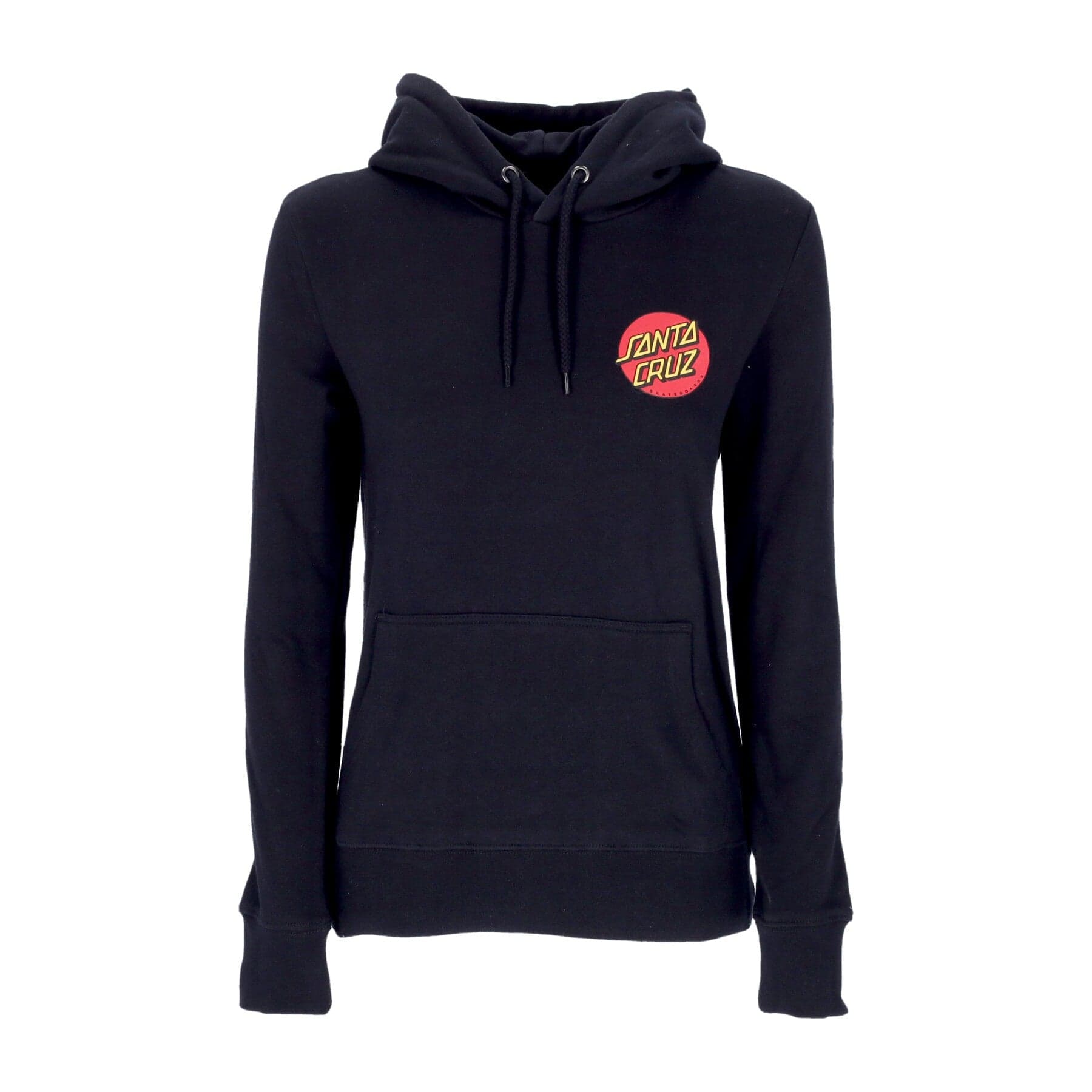 SANTA CRUZ Felpa Cappuccio Donna Classic Dot Chest Hood Black da donna in Felpe con cappuccio Drestige - Casamassima, commercioVirtuoso.it