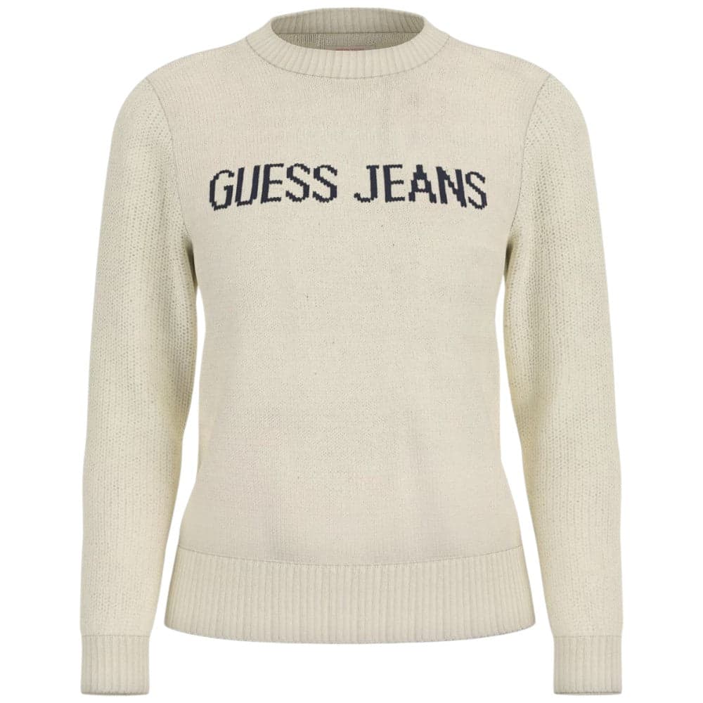 Guess Jeans pullover panna W4BR10 Z3HM1 G293 Maglieria Guess Jeans