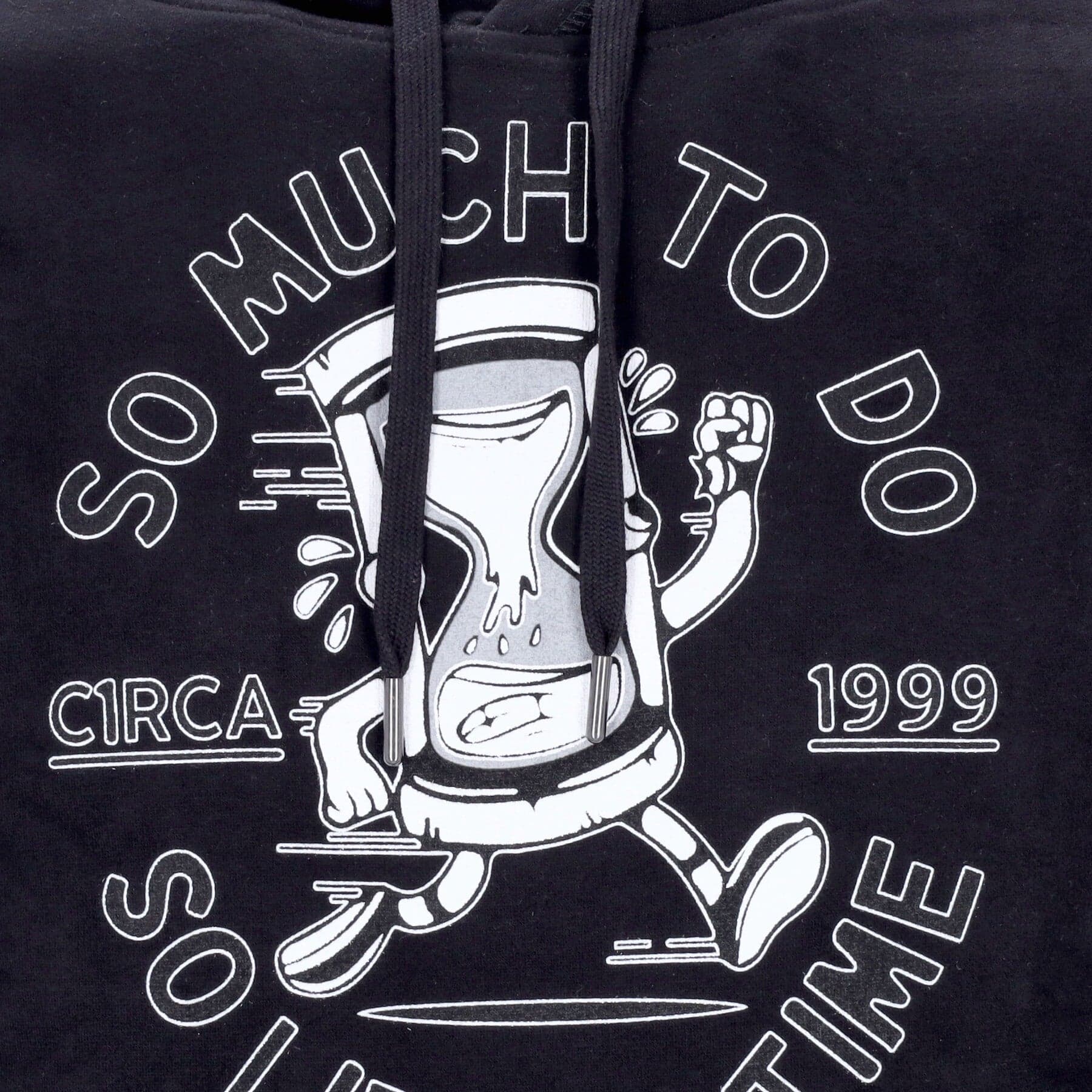 C1RCA Felpa Cappuccio Uomo Time Hood Black da uomo in Felpe con cappuccio Drestige - Casamassima, commercioVirtuoso.it