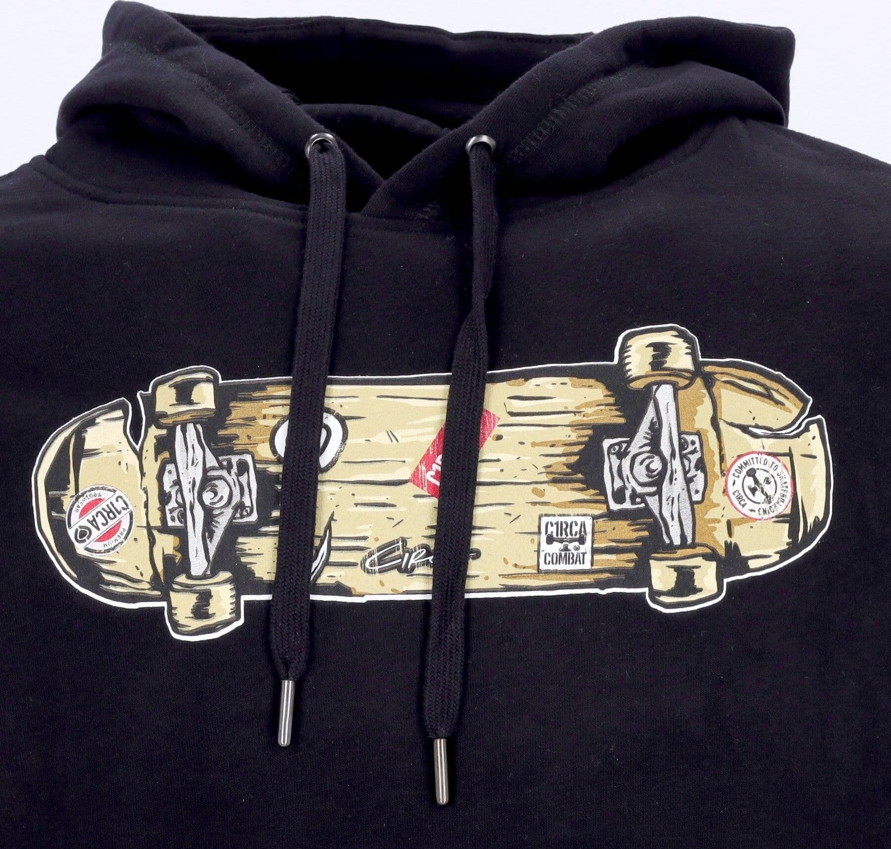C1RCA Felpa Cappuccio Uomo Skateboard Hood Black da uomo in Felpe con cappuccio Drestige - Casamassima, commercioVirtuoso.it