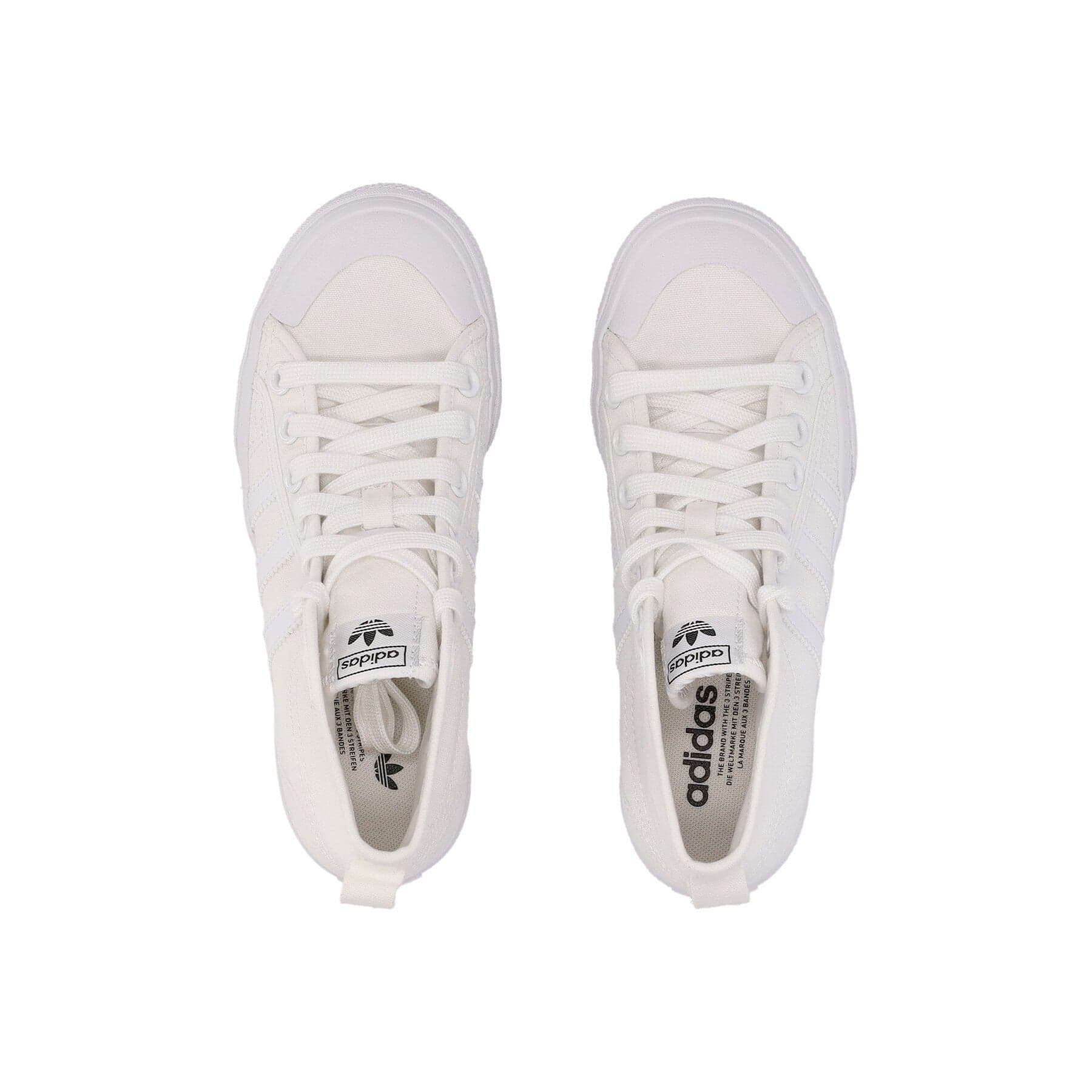 Adidas Scarpa Alta Donna Nizza Platform Mid W Cloud White/cloud White/cloud White da donna in Sneaker casual Drestige - Casamassima, commercioVirtuoso.it