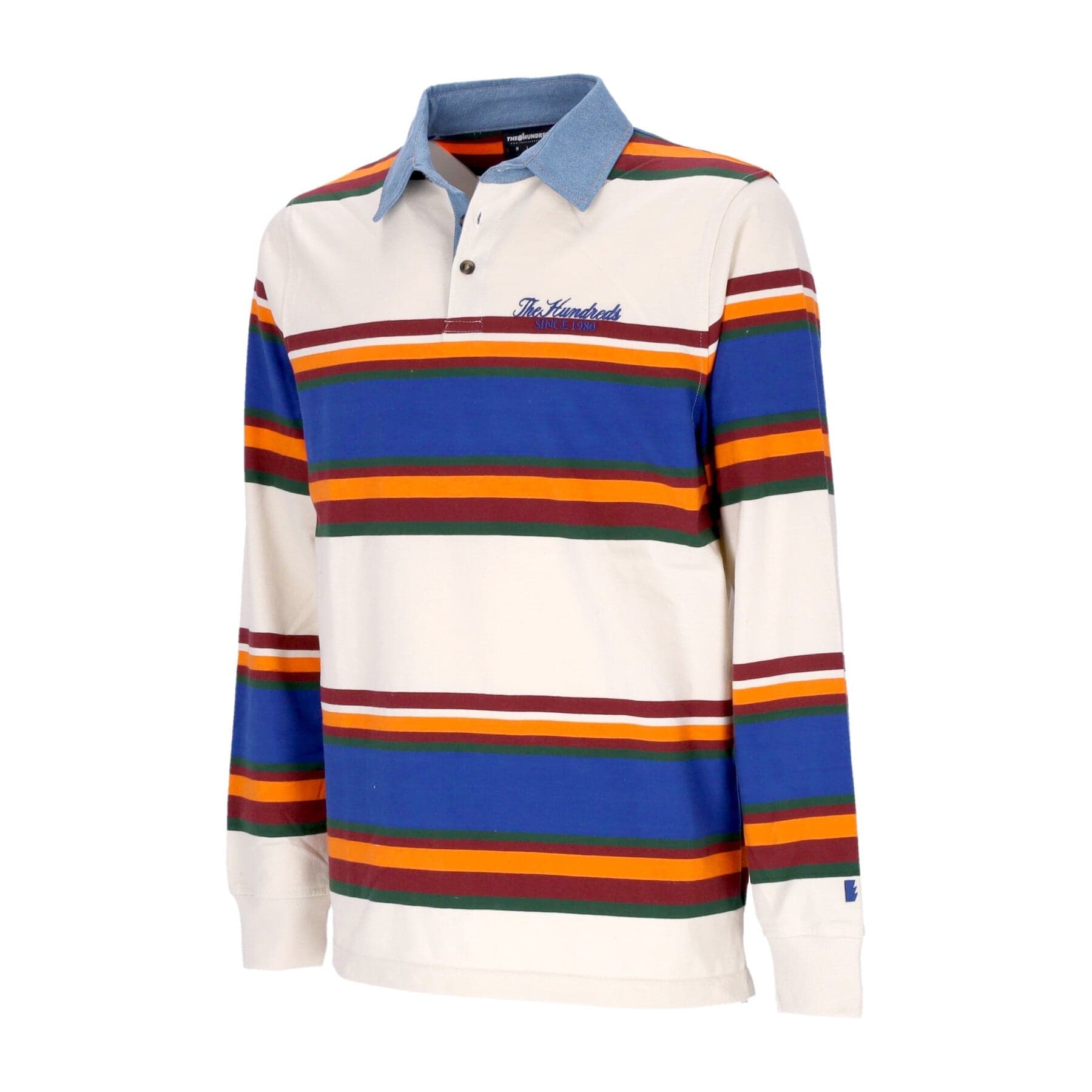 THE HUNDREDS Polo Manica Lunga Uomo Figueroa L/s Polo Off White da uomo in Polo Drestige - Casamassima, commercioVirtuoso.it