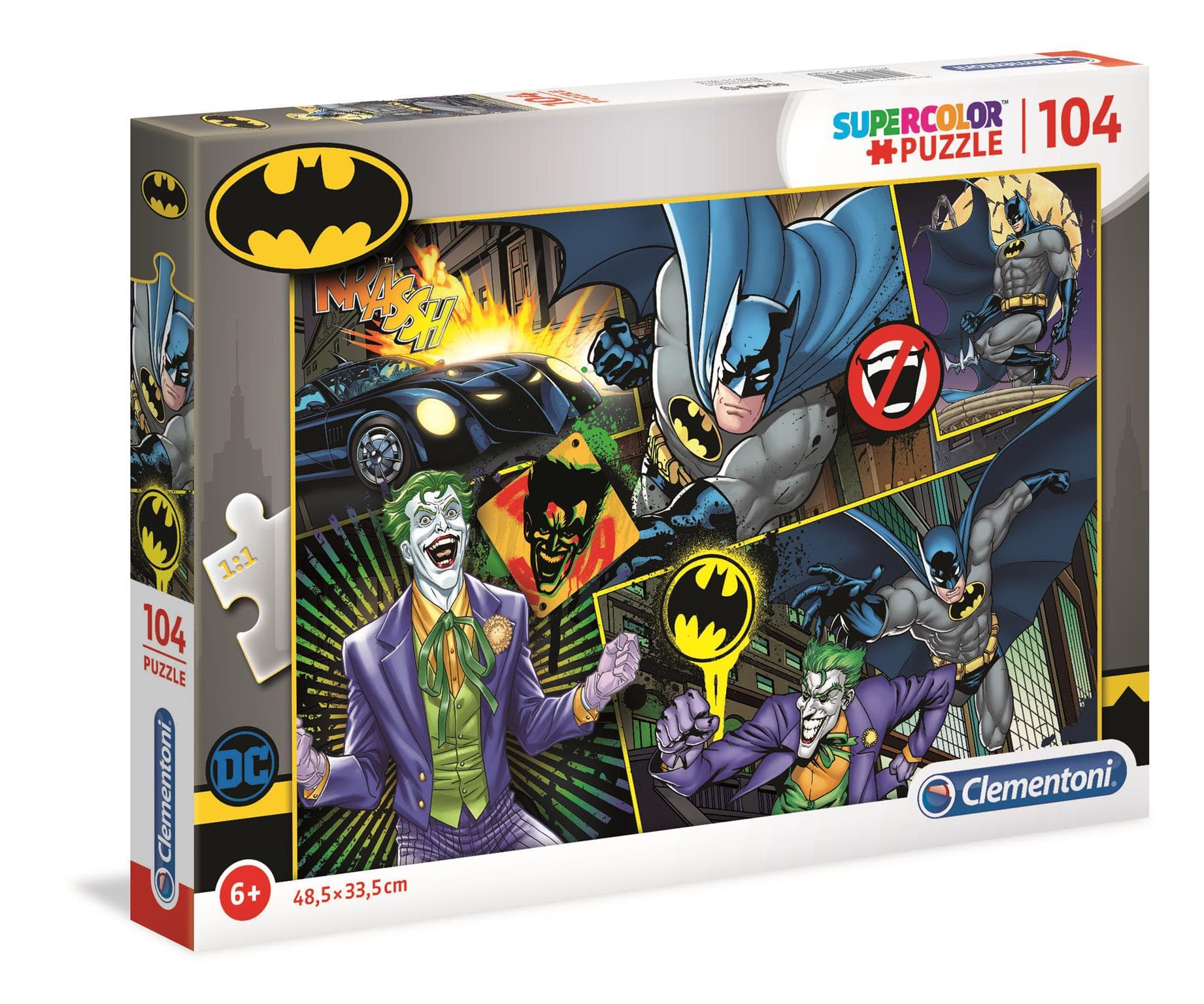Puzzle 104pz  Batman in Puzzle classici Save The Money - Rimini, commercioVirtuoso.it