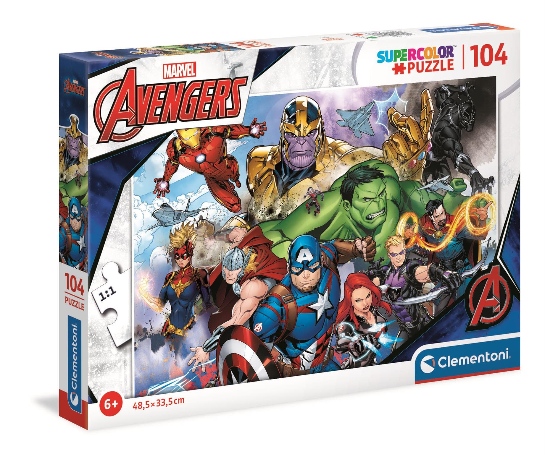 Puzzle 104pz Avengers in Puzzle classici Save The Money - Rimini, commercioVirtuoso.it