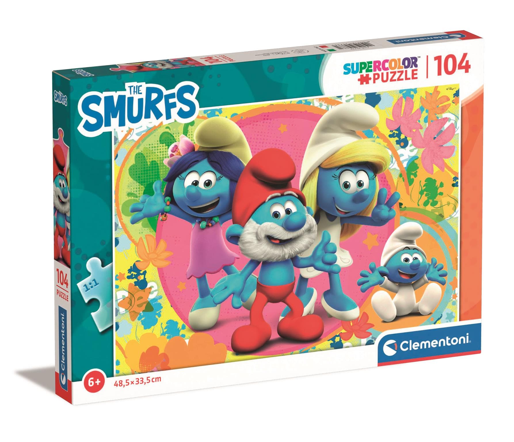 Puzzle 104pz Puffi in Puzzle classici Save The Money - Rimini, commercioVirtuoso.it