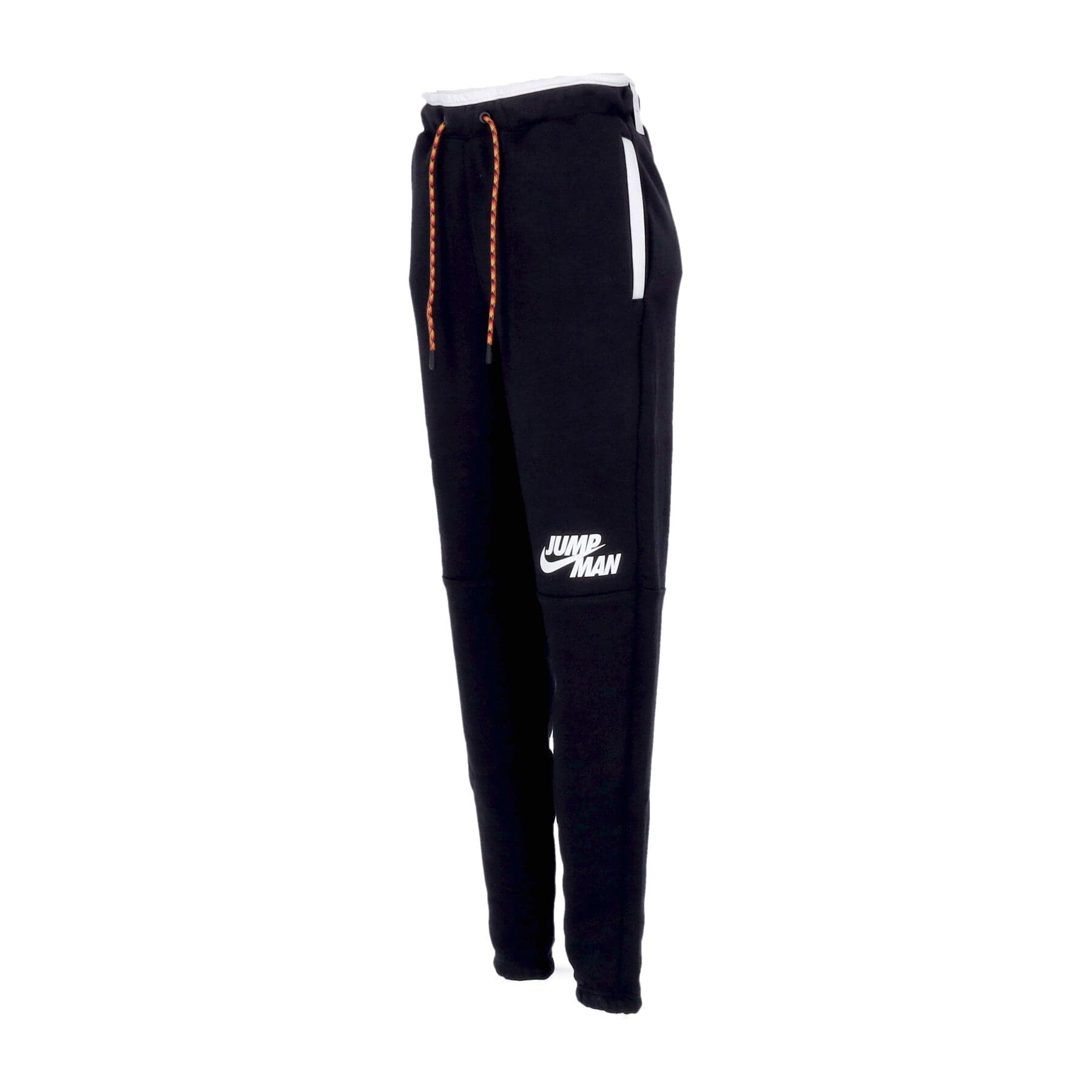 JORDAN Pantalone Tuta Felpato Uomo Jumpman Fleece Pant Black/white da uomo in Pantaloni sportivi Drestige - Casamassima, commercioVirtuoso.it