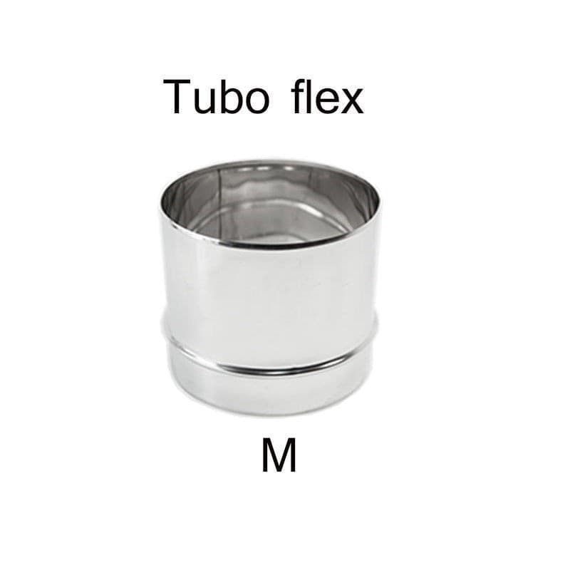 Raccordo inox M da 250mm per collegare tubo rigido a tubo flessibile in Adattatori Aloiserw.com - Altomonte, commercioVirtuoso.it