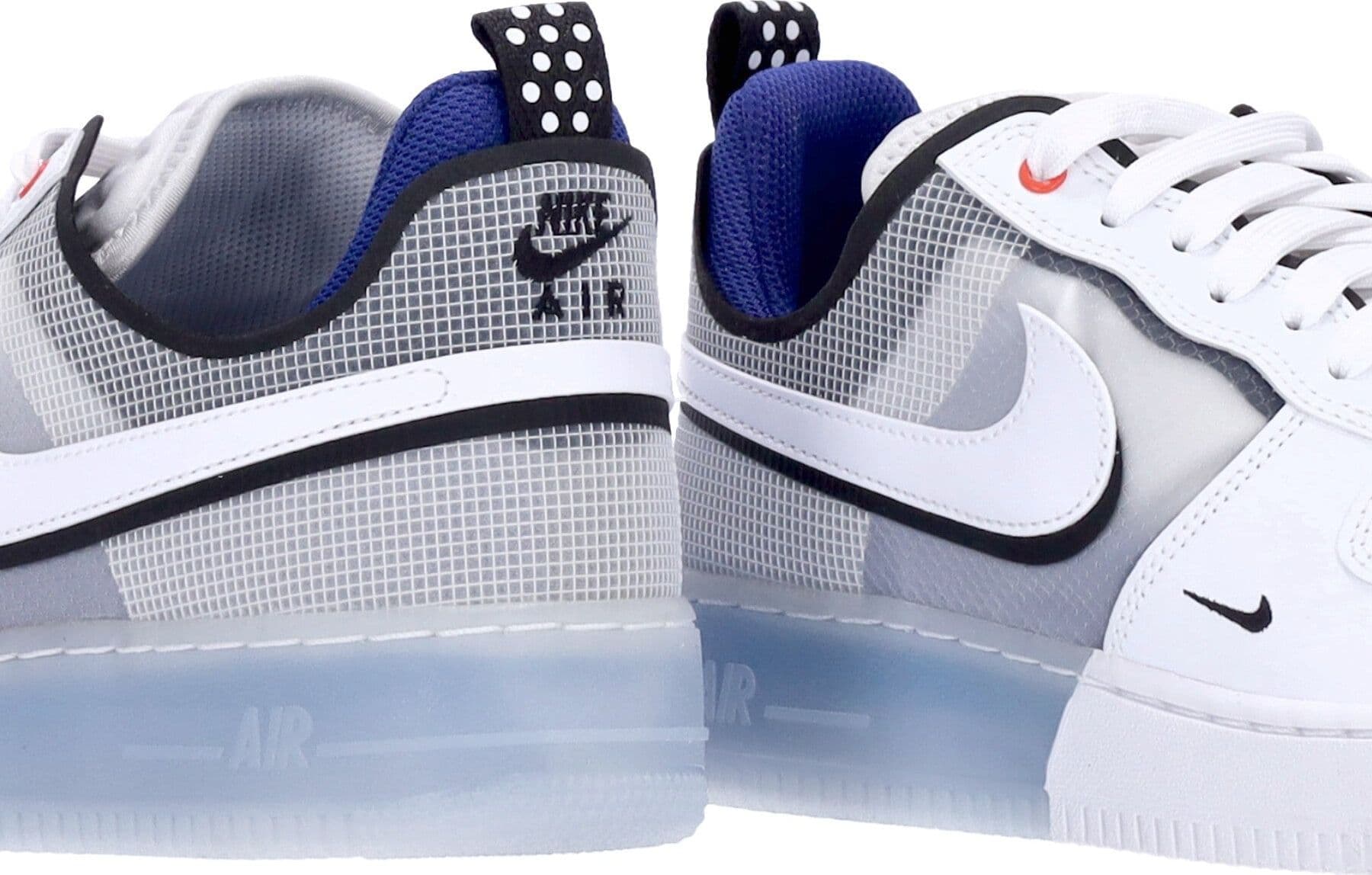 Nike Scarpa Bassa Uomo Air Force 1 React White/white/lt Photo Blue da uomo in Scarpe da Basket da donna Drestige - Casamassima, commercioVirtuoso.it