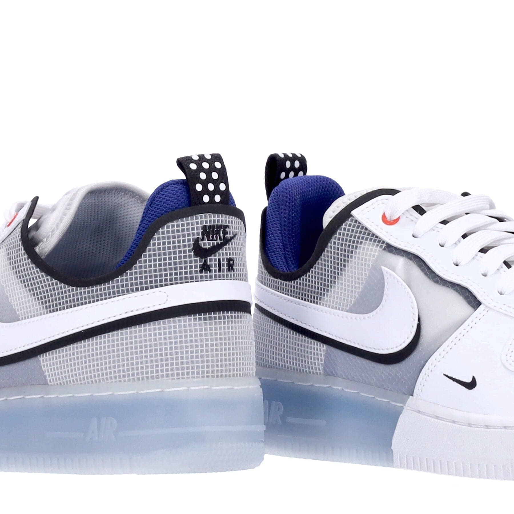 Nike Scarpa Bassa Uomo Air Force 1 React White/white/lt Photo Blue da uomo in Scarpe da Basket da donna Drestige - Casamassima, commercioVirtuoso.it