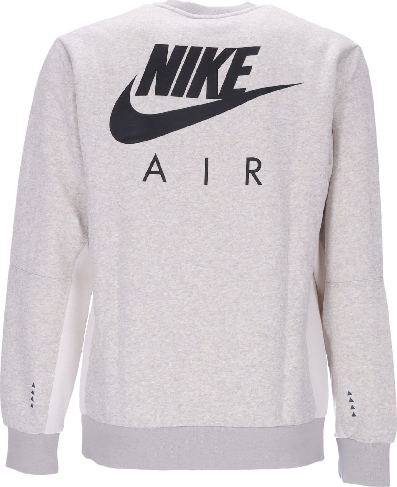 Nike Felpa Girocollo Uomo Sportswear Air Brushed-back Crew Lt Iron Ore/htr/phantom/black da uomo in Felpe senza cappuccio Drestige - Casamassima, commercioVirtuoso.it