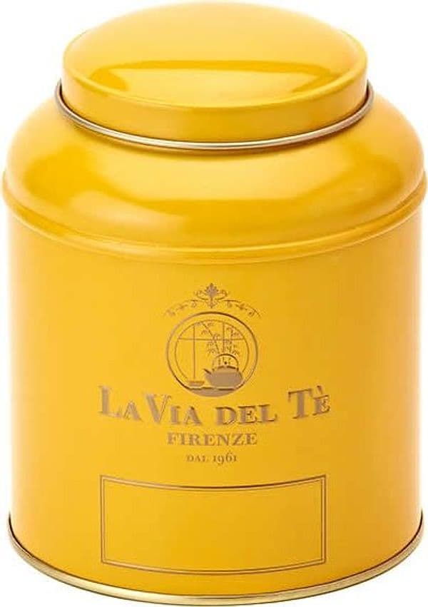 Barattolino "La Via del Tè"  Giallo – dorato