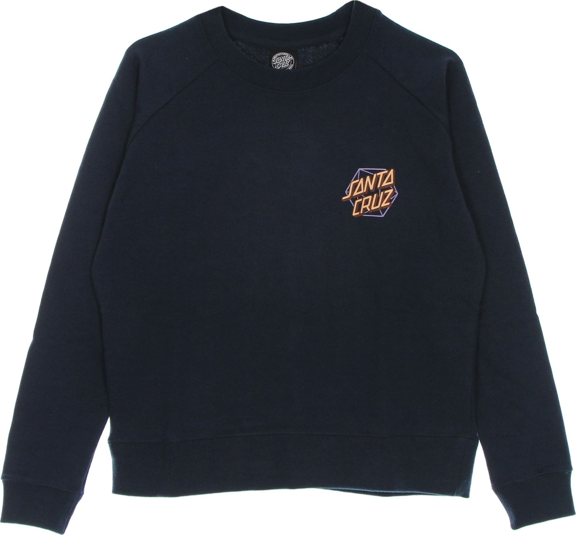 SANTA CRUZ Felpa Leggera Girocollo Donna Japanese Optical Dot Crew French Navy da donna in Felpe con cappuccio Drestige - Casamassima, commercioVirtuoso.it