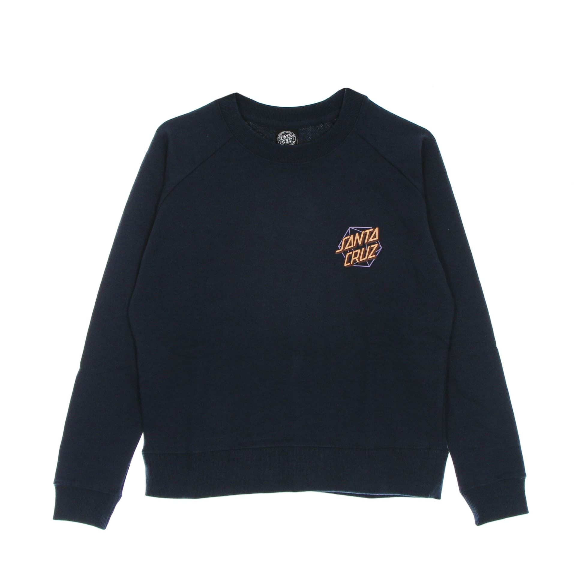 SANTA CRUZ Felpa Leggera Girocollo Donna Japanese Optical Dot Crew French Navy da donna in Felpe con cappuccio Drestige - Casamassima, commercioVirtuoso.it