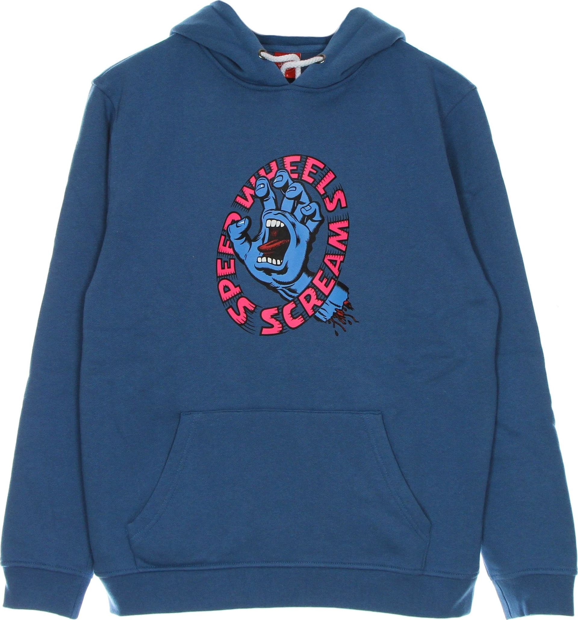 SANTA CRUZ Felpa Cappuccio Uomo Sw Scream Hood Vintage Royal