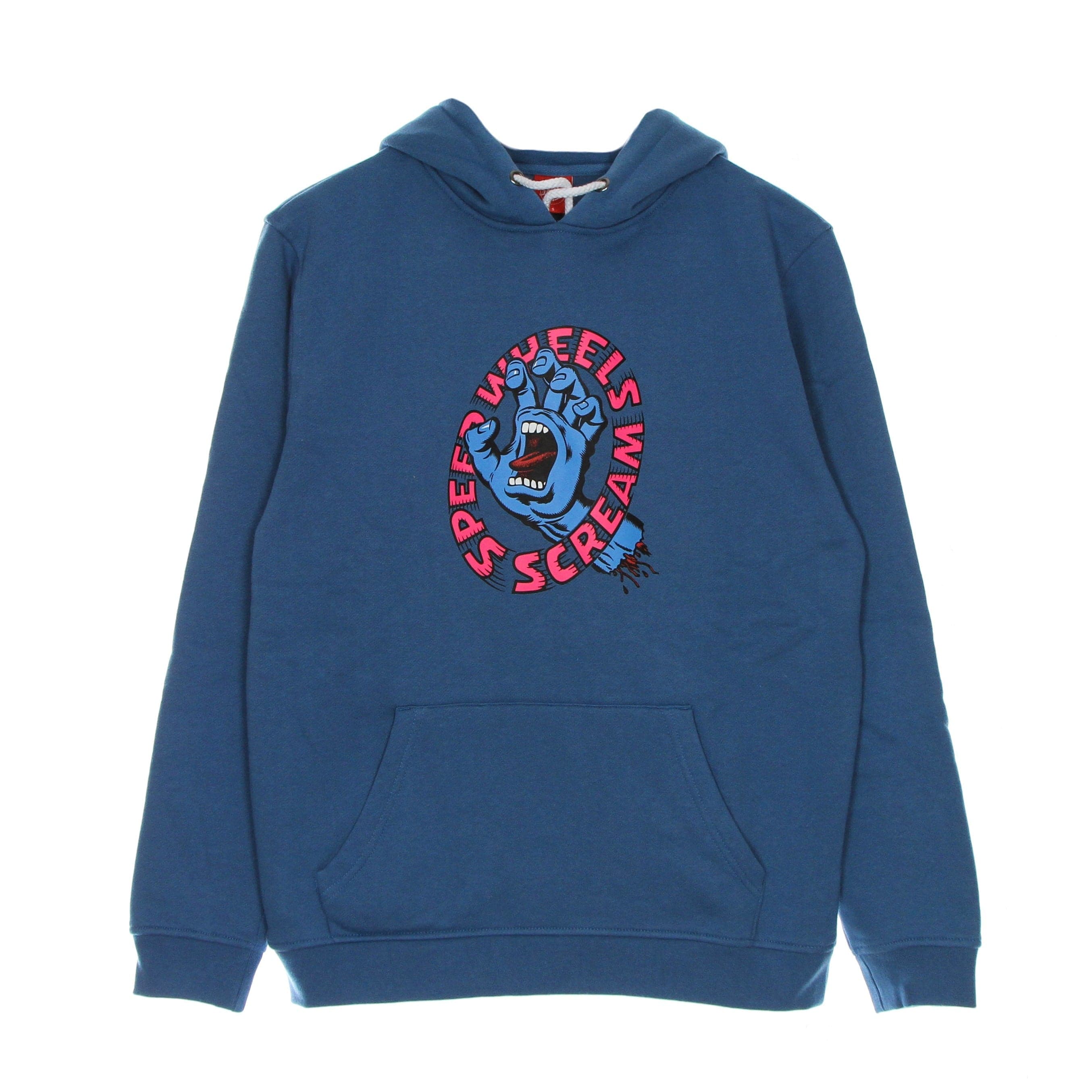 SANTA CRUZ Felpa Cappuccio Uomo Sw Scream Hood Vintage Royal