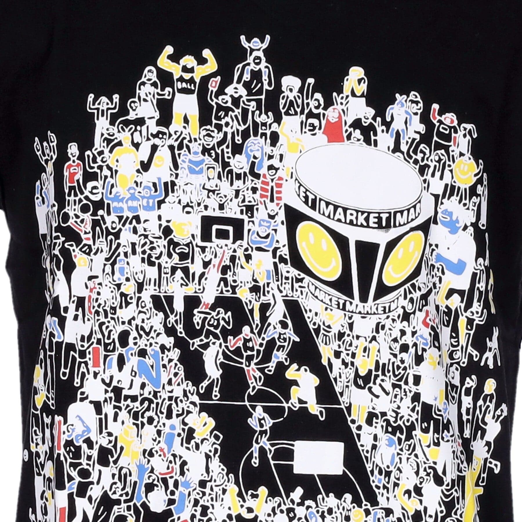 MARKET Maglietta Uomo World Basketball Game Tee X Smiley Black da uomo in  Drestige - Casamassima, commercioVirtuoso.it