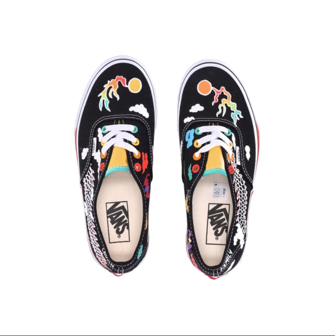 VANS Scarpa Bassa Uomo Authentic (otw Gallery) Black/multi da uomo in Sneaker casual Drestige - Casamassima, commercioVirtuoso.it