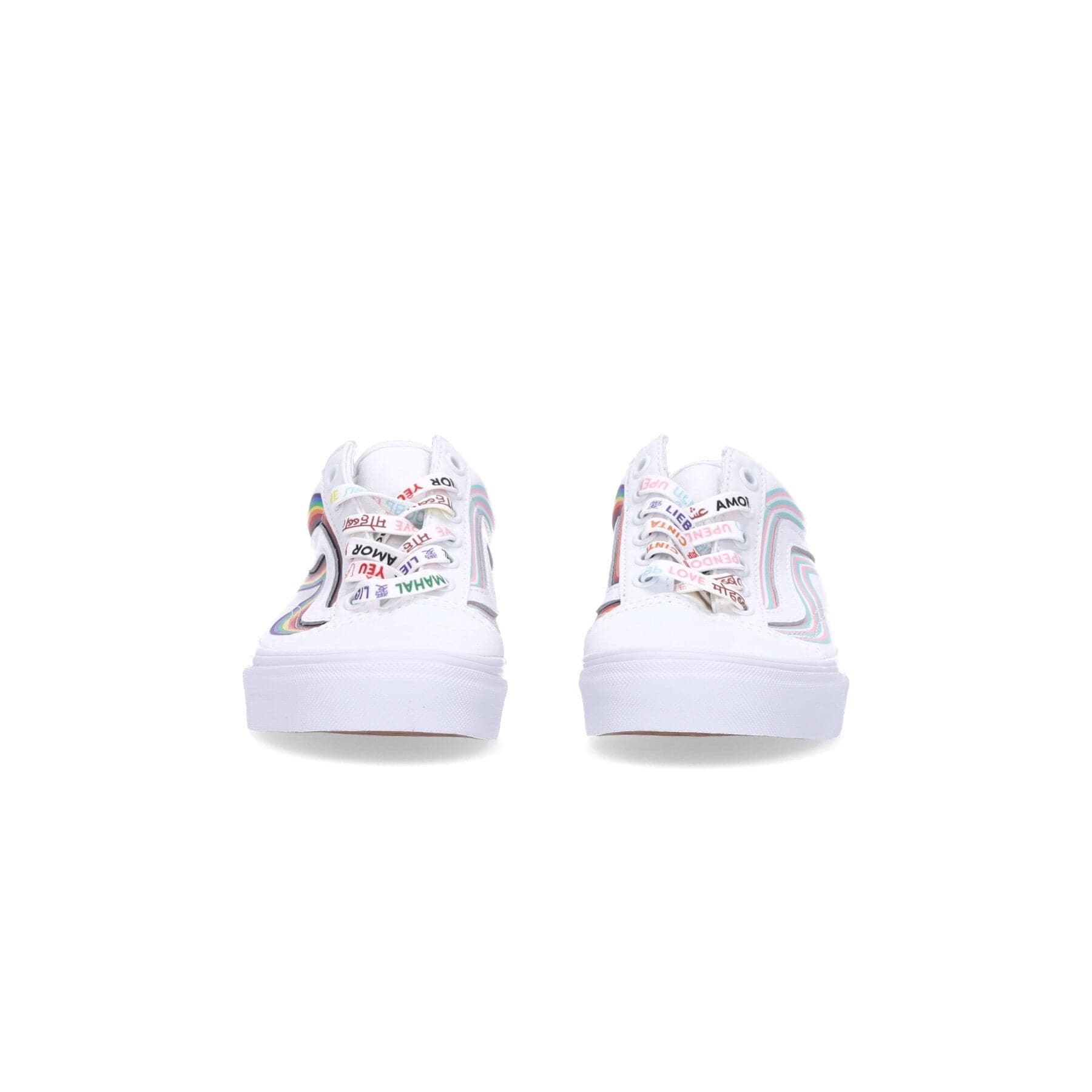 VANS Scarpa Bassa Uomo Old Skool (pride) White/true White da uomo in Sneaker casual Drestige - Casamassima, commercioVirtuoso.it