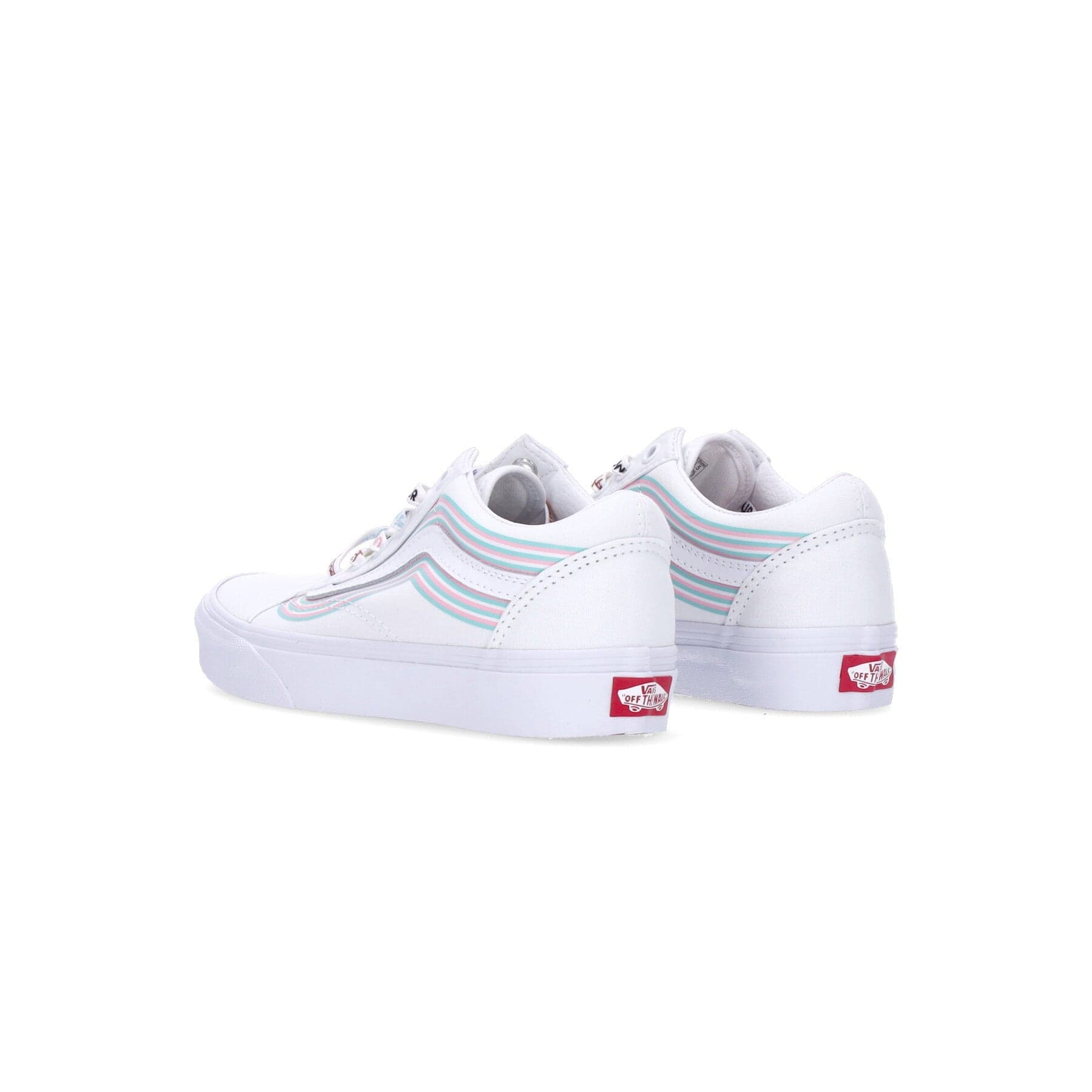 VANS Scarpa Bassa Uomo Old Skool (pride) White/true White da uomo in Sneaker casual Drestige - Casamassima, commercioVirtuoso.it