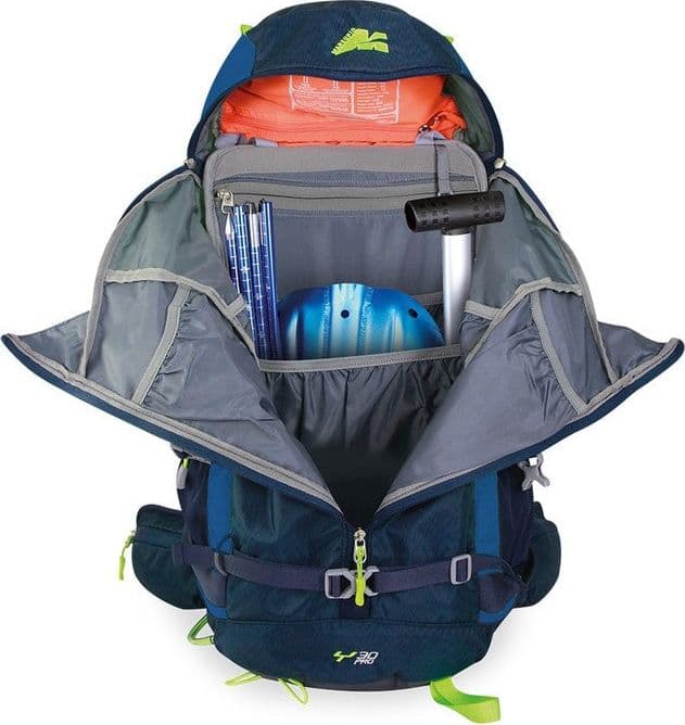 Marsupio Zaino Alpinismo Y 30 PRO Blu Giallo in Marsupi sportivi 3A Moda Mare Sport - Bellaria Igea Marina, commercioVirtuoso.it