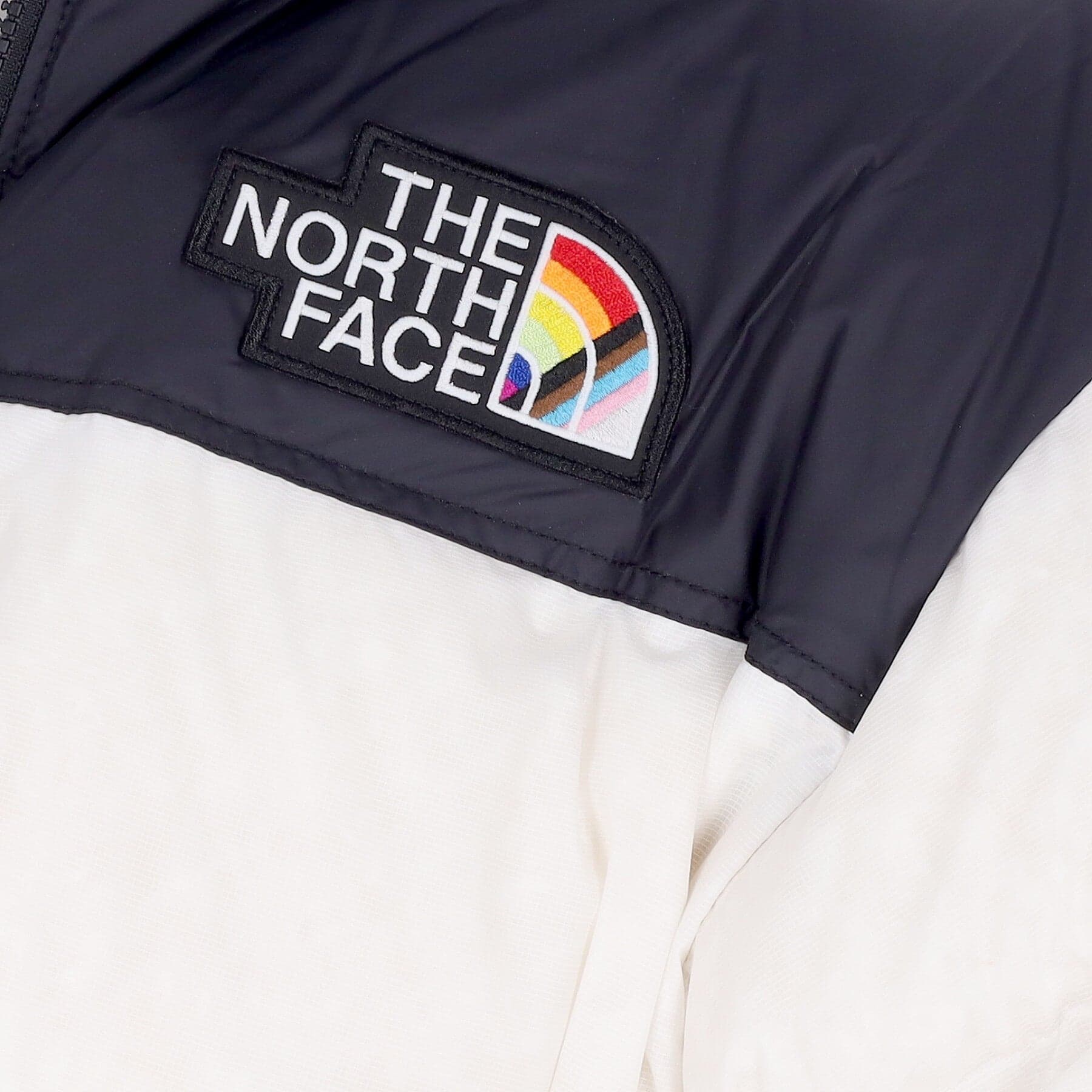 THE NORTH FACE Piumino Uomo 1996 Retro Nuptse Pride Jacket Gardenia White da uomo in Gilet Drestige - Casamassima, commercioVirtuoso.it