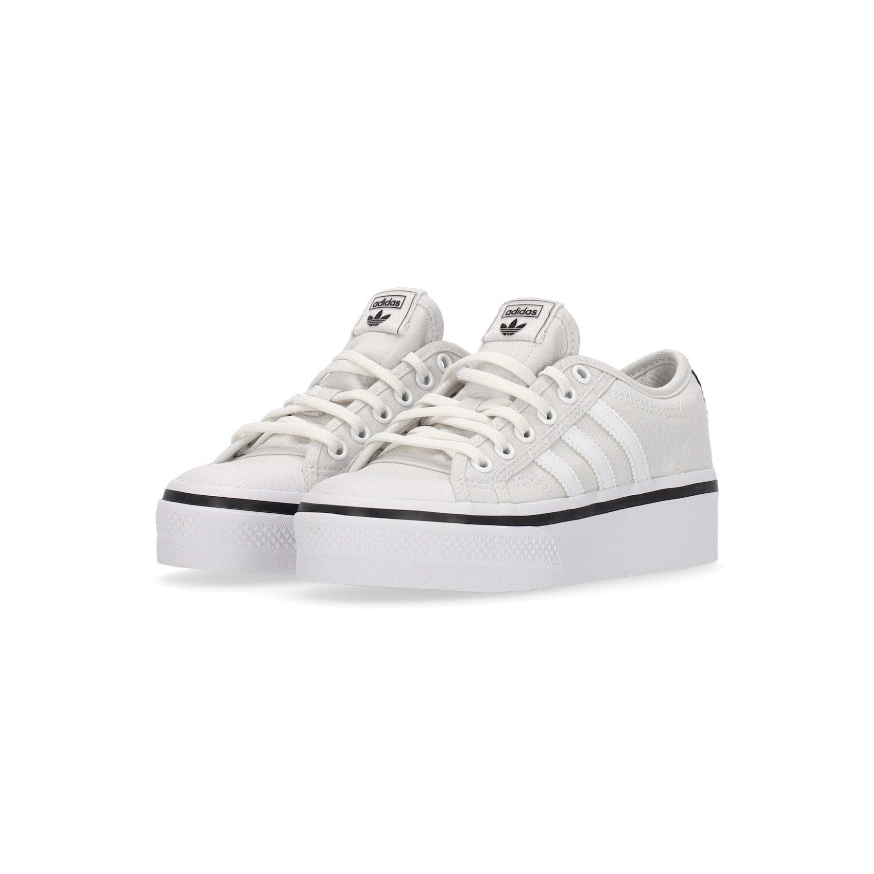 Adidas Scarpa Bassa Donna Nizza Platform W X Parley Cloud White/cloud White/core Black da donna in Sneaker casual Drestige - Casamassima, commercioVirtuoso.it