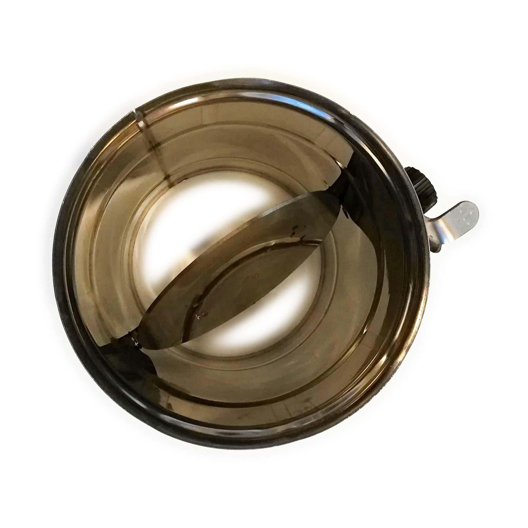 Manicotto MF inox AIR AISI 304 da 160mm con valvola manuale e chiusura quasi totale in Tubi di scarico Aloiserw.com - Altomonte, commercioVirtuoso.it