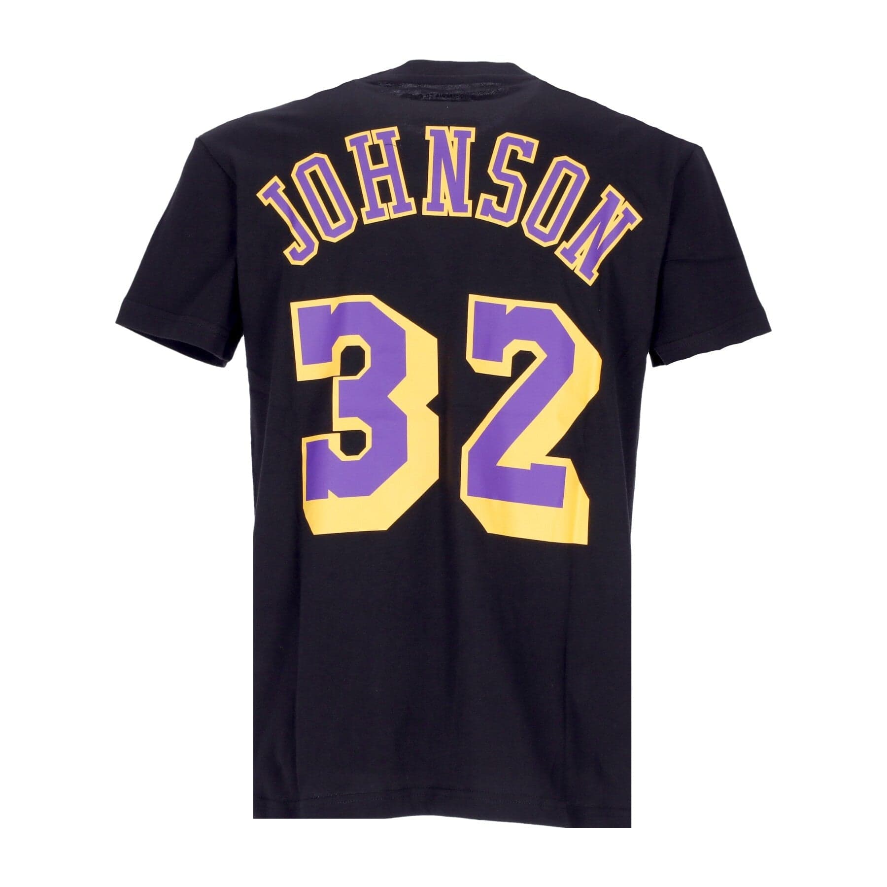 MITCHELL &amp; NESS Maglietta Uomo Nba Tee Hardwood Classics No 32 Magic Johnson Loslak Black/original Team Colors da uomo in T-shirt Drestige - Casamassima, commercioVirtuoso.it