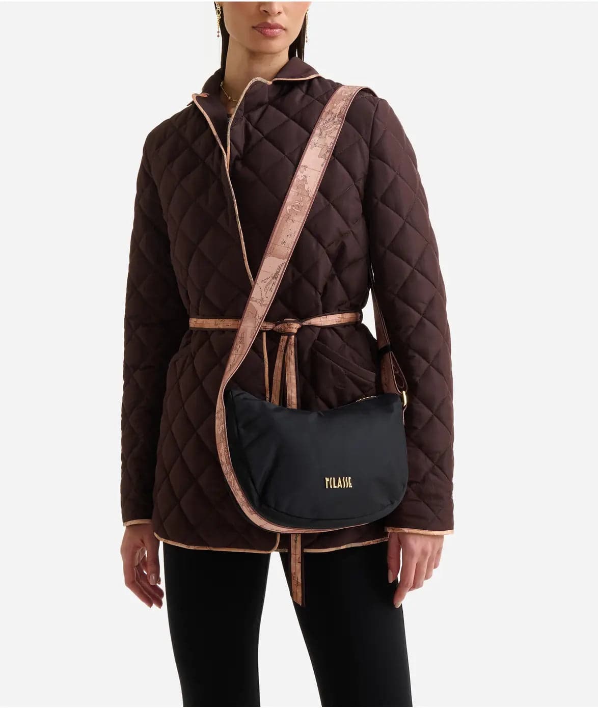 1^ Classe Borsa donna Stormy Nylon tracolla a mezzaluna piccola nera GZ67/9762 0001 in Borse a tracolla Broadway Red - Barletta, commercioVirtuoso.it