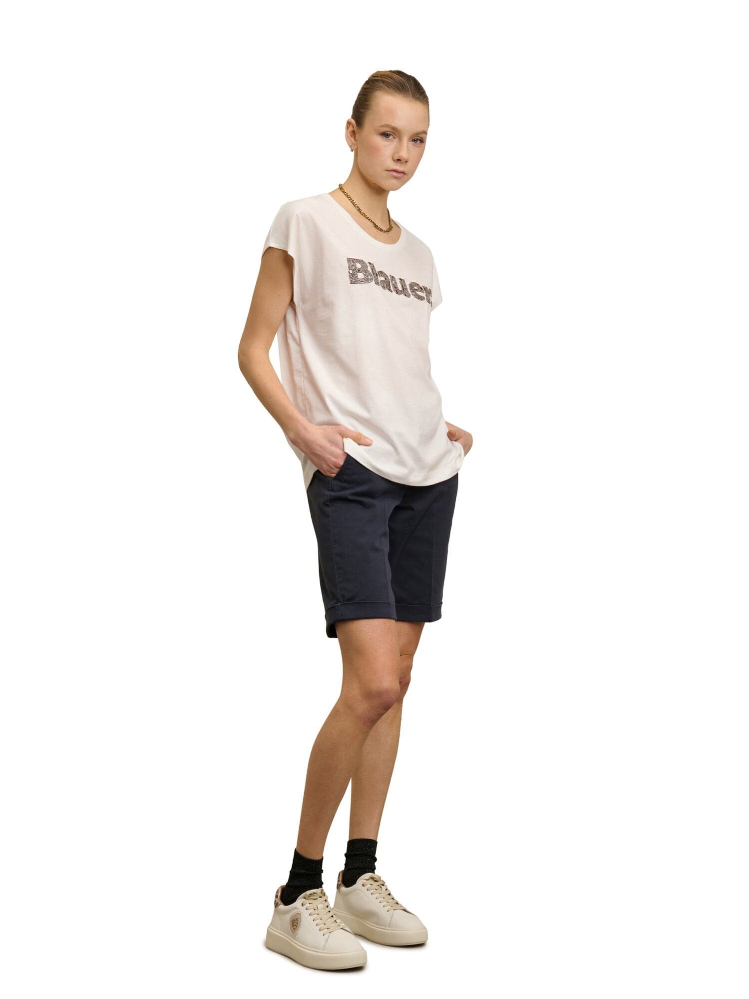 Blauer T-shirt donna mod. Myrtle 25SBLDH02389