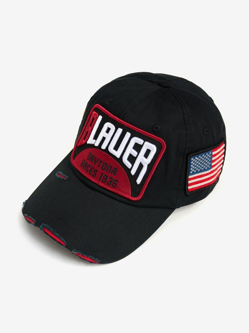 Blauer Cappello uomo mod Rowen 25SBLUA04527 in Cappellini da baseball Broadway Red - Barletta, commercioVirtuoso.it