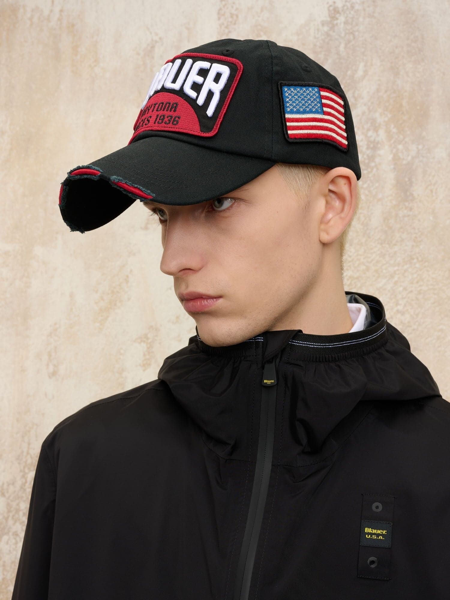 Blauer Cappello uomo mod Rowen 25SBLUA04527
