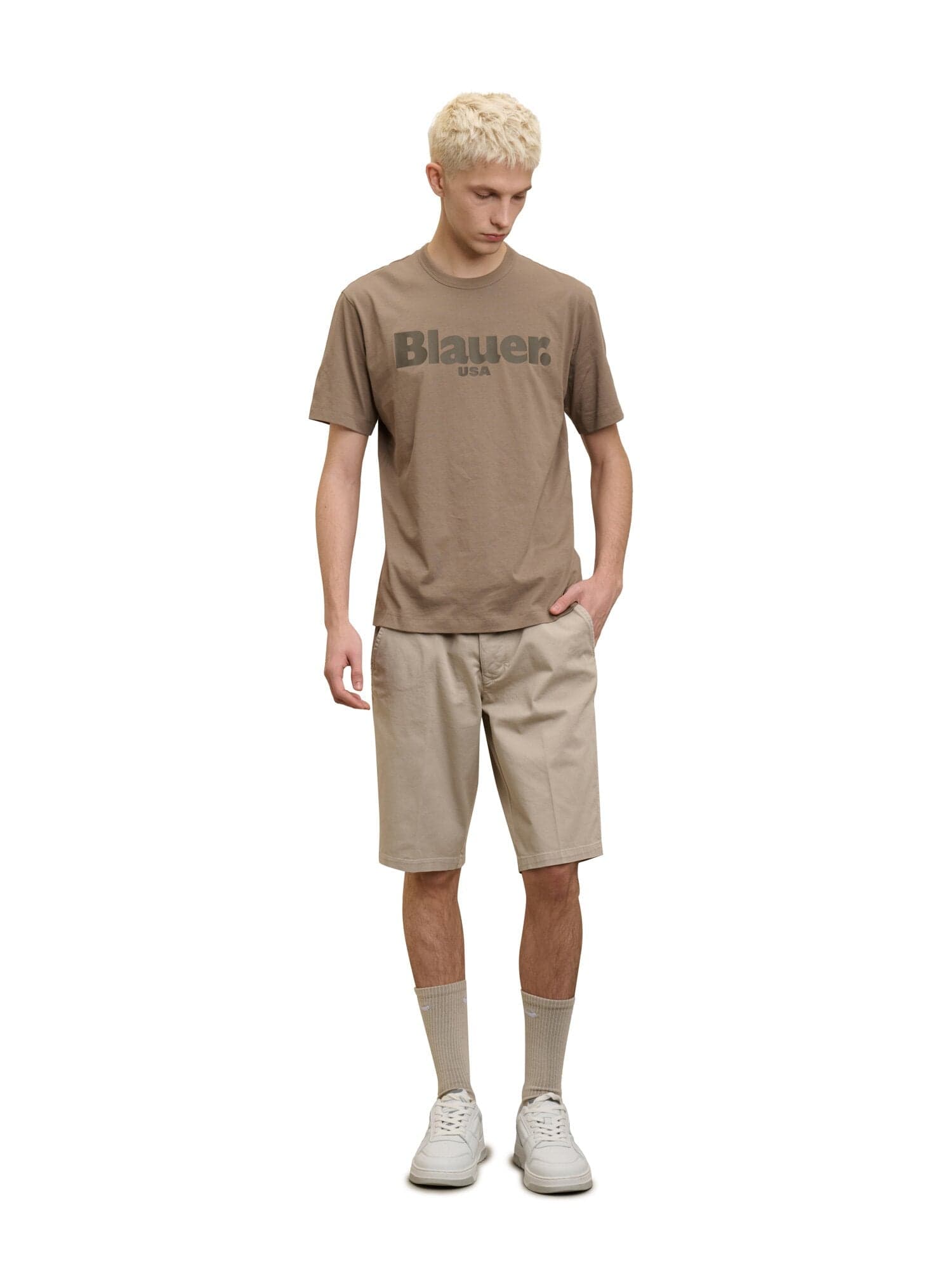 Blauer T-shirt uomo mod Bourne in T-shirt Broadway Red - Barletta, commercioVirtuoso.it